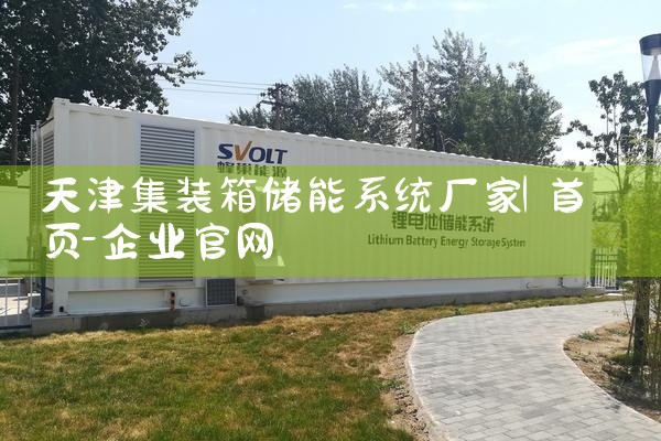 天津集装箱储能系统厂家